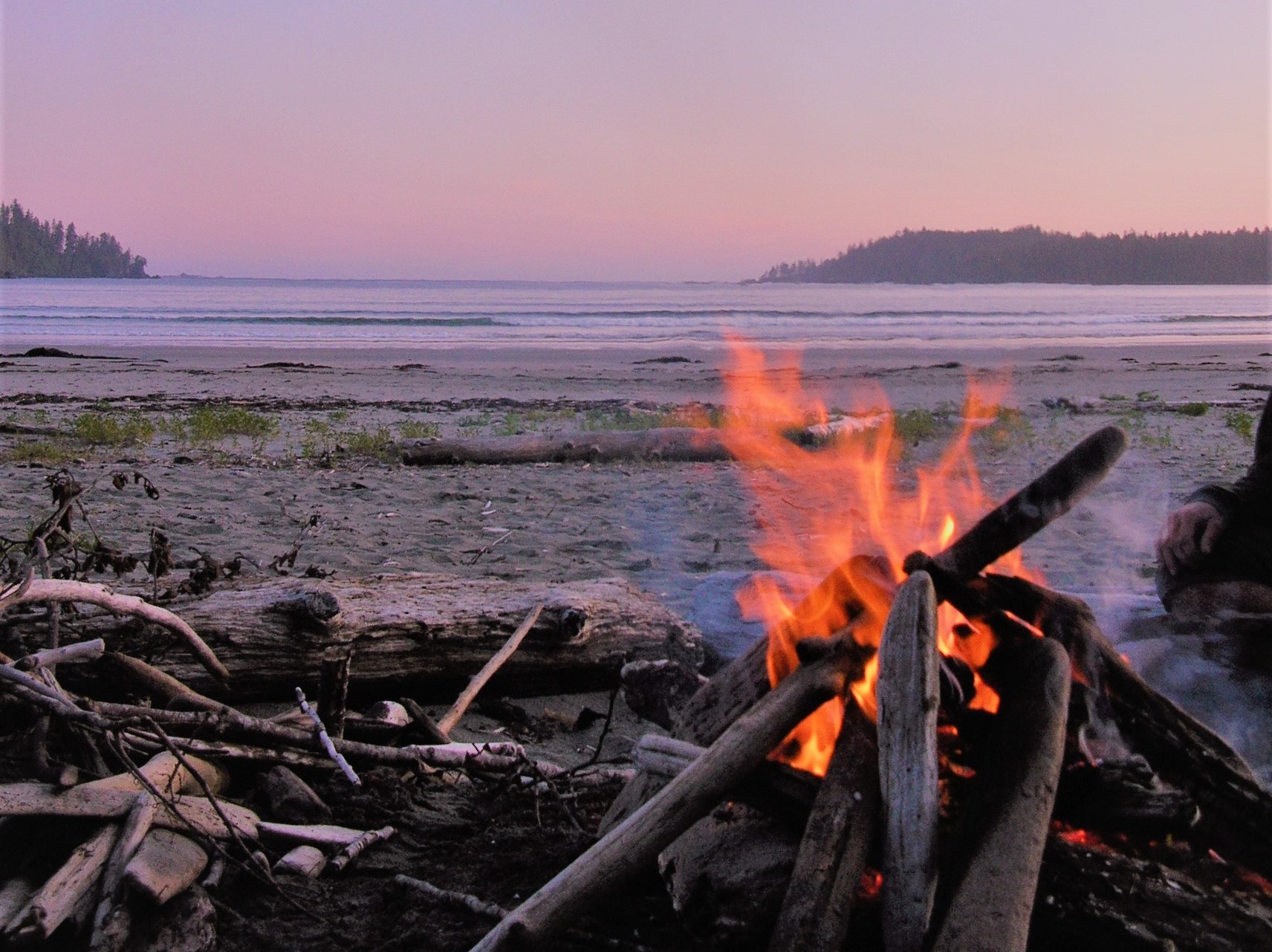 lagerfeuer am strand